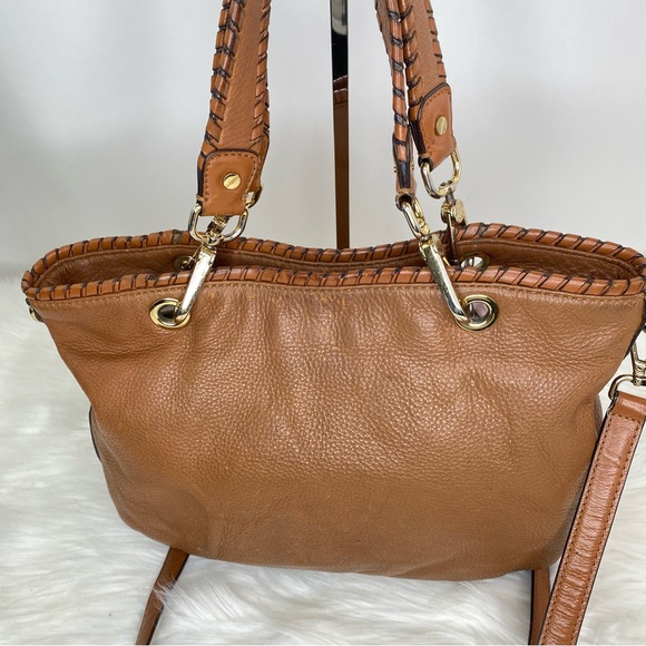 Michael Kors Pebbled Leather Satchel/Crossbody - Picture 2 of 11